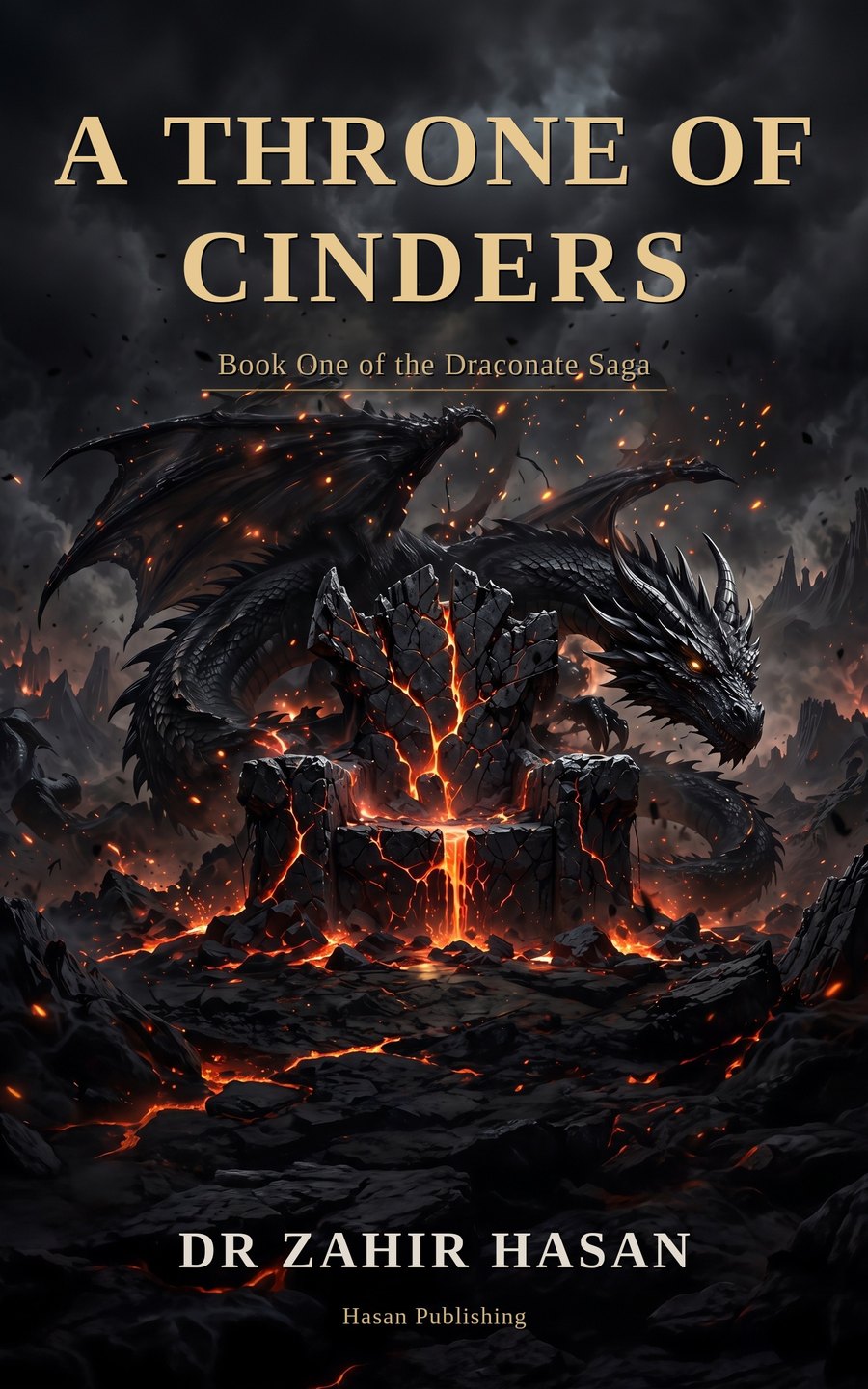 A Throne of Cinders cover