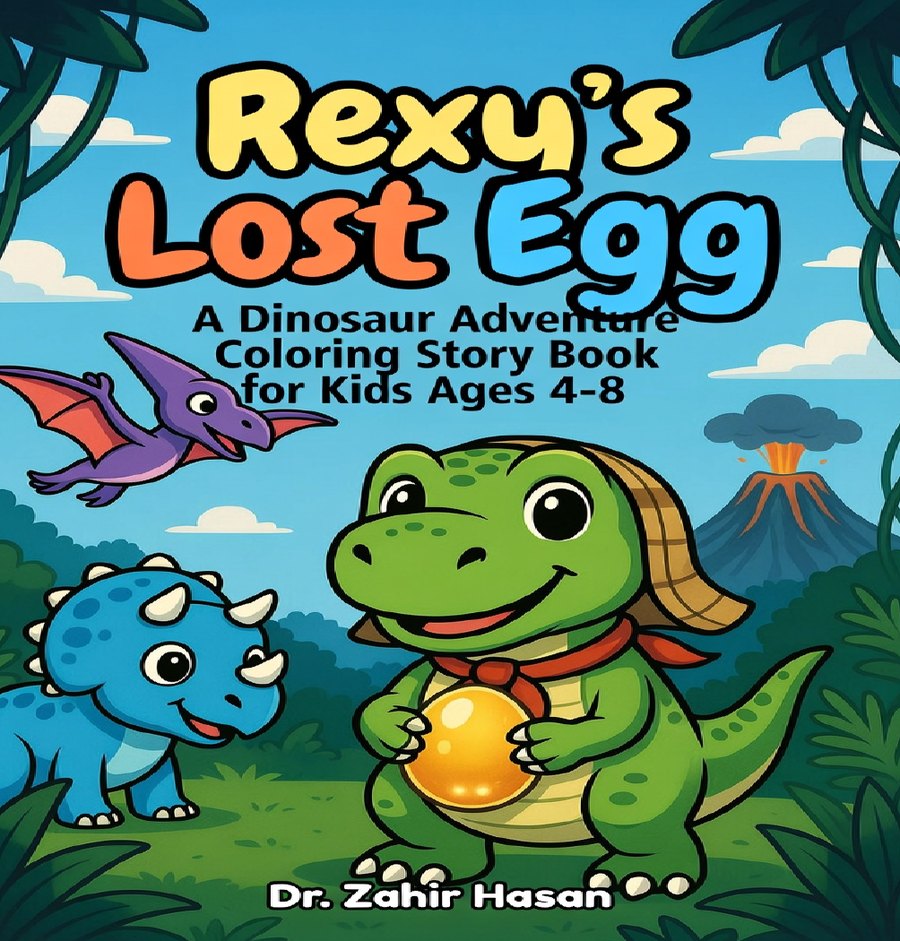 Rexy's Lost Egg cover